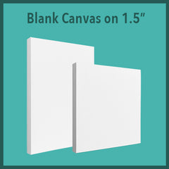 Blank Canvas on 1.5"