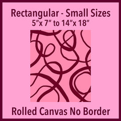 Rolled Canvas Small No Extra Border