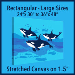 Stretched Canvas Large on 1.5"