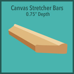 Canvas Stretcher Bars 0.75"