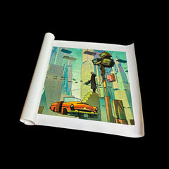 Rolled Canvas Panoramic No extra Border